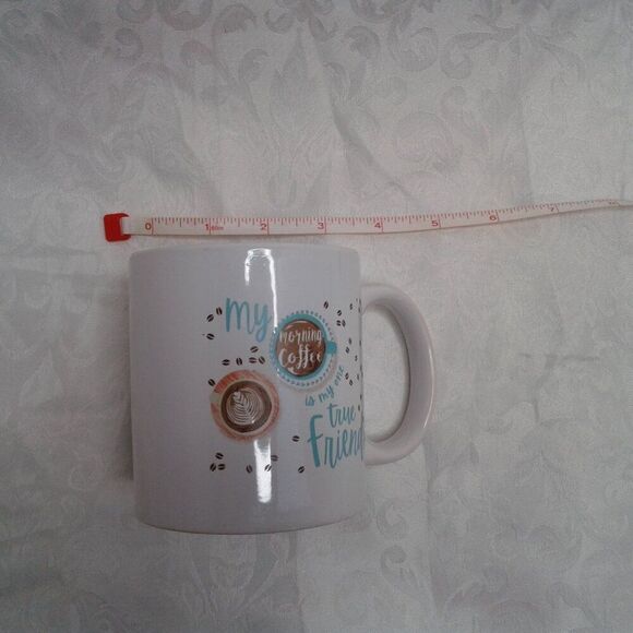 Royal Norfolk Vintage Morning Coffee Is My One True Friend Ceramic Stoneware Mug - Picture 8 of 9